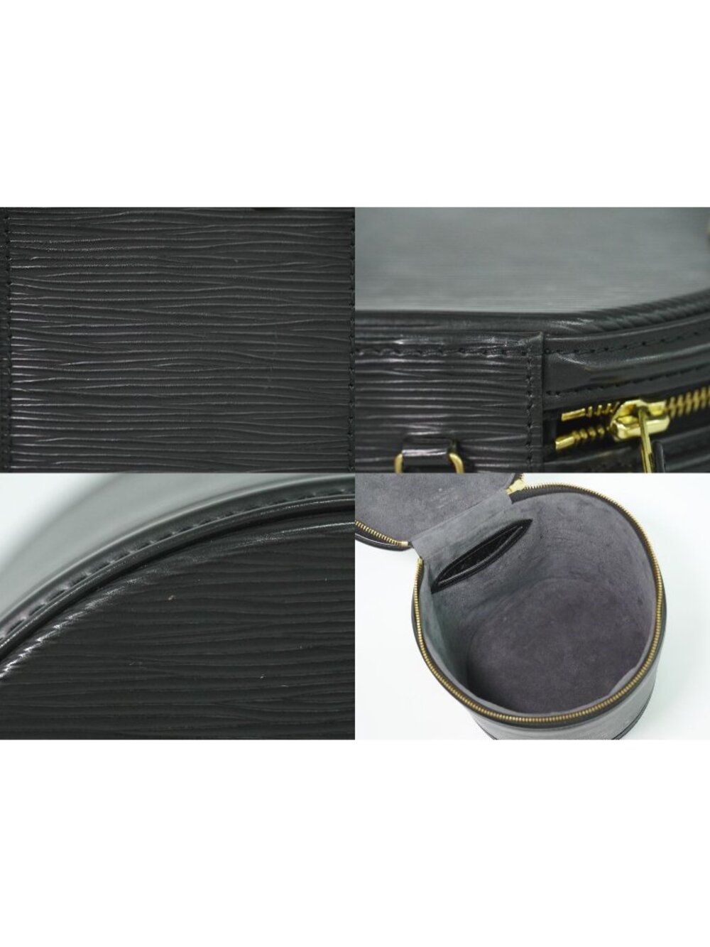 Louis Vuitton LV Cannes Epi Leather Vanity Bag Handbag Black Bag - Picture 8 of 9